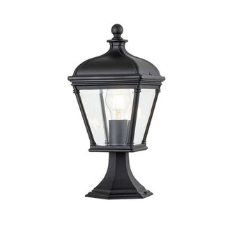 Netlighting Bayview Outdoor Pedestal Light Black IP44
