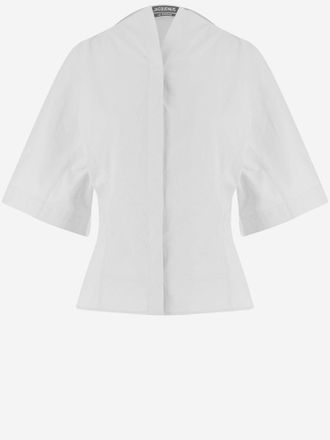 Jacquemus Moisson Baumwollhemd