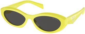 Prada PR 26ZS 13L08Z Womens Sunglasses Yellow Size 55