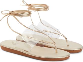 Ancient Greek Sandals Sandali Eygenia in pelle e PVC