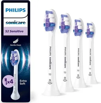 Philips Cabezal Dental Philips Sonicare Hx6054/87 Lote De 4 Blanco