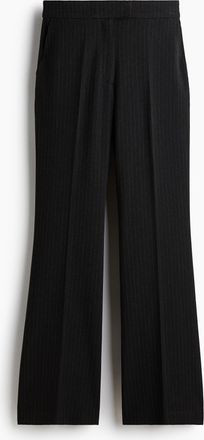H&M Bootcut-Hose - Schwarz