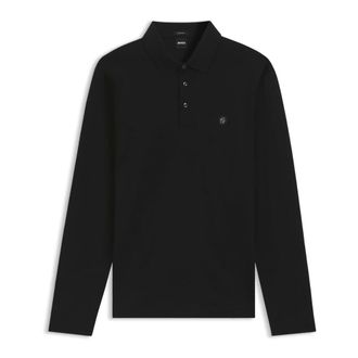 HUGO BOSS Heren, Tops, Zwart, Maat: 2XL Katoen