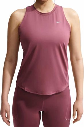 Nike Dri-Fit Running Tank Top In Pink Smoke