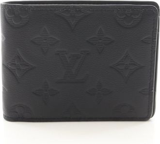 Louis Vuitton Black Monogram Monogram Shadow Wallet (Bi-Fold) (Pre-Owned)
