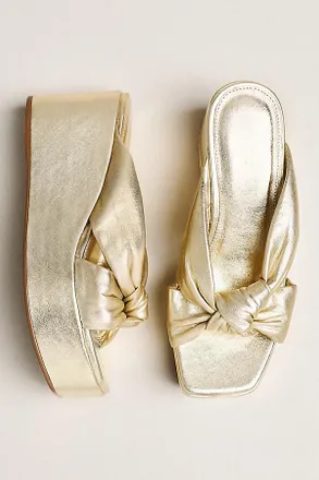 Maeve Knotted Platform Sandals