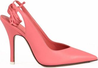 The Attico Leren sandaal met rubberen zool - Dames - Pumps - Roze - 39 EU - Leer - Schoenen