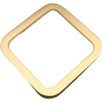 Anaya with Love Modern Curves Metal Napkin Rings- Set of 4 in Matte Gold at Nordstrom