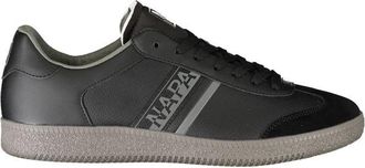 Napapijri Polyurethane Sneaker - Heren - Sneakers - Zwart - 40 EU - Polyester - Schoenen
