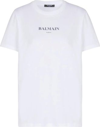 Balmain T-shirt con logo - Bianco