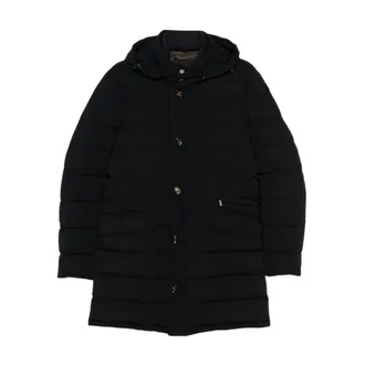 Moorer Jassen, Heren, Blauw, XL, Blauwe Winterjassen