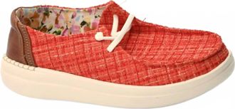 Corkys Footwear Womens Kayak 2 Loafer In Coral Tweed