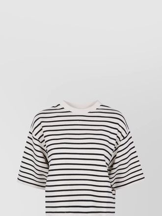 Anine Bing myers cropped tee t-shirt