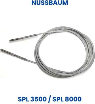 OEM Repuesto Nussbaum: Cuerda De Elevaci&oacute;n De Acero Spl 3500, Spl 8000