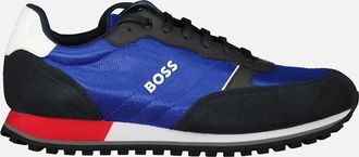 HUGO BOSS Mens Parkour Running Trainers - Blue/Multi - Size: 11