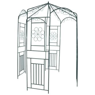 vidaXL Arco De Jard&iacute;n 250 Cm Verde Oscuro Vidaxl