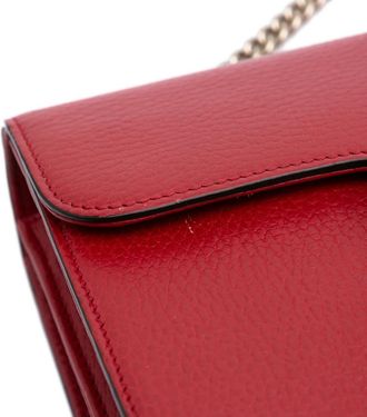 Gucci Hobo Bags - 2016-2024 Small Dollar Calfskin Interlocking G Cro - Gr. unisize - in Rot - für Damen