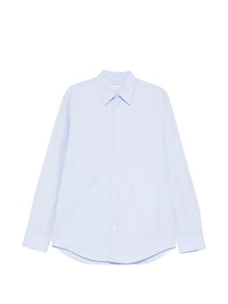 Dries Van Noten Point Collar Light Blue Shirt