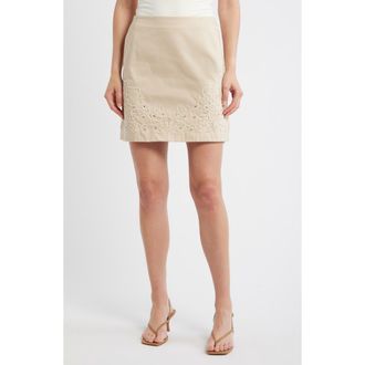 Boss Orange by Hugo Boss Miniskirt in Soft Sand at Nordstrom, Size 12