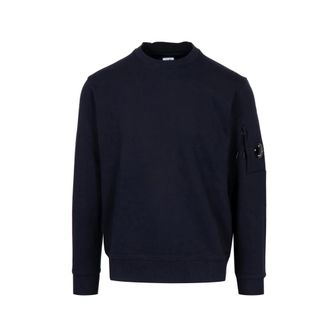 C.P. Company C.p. Company, Heren, Sweatshirts & Hoodies, Blauw, Maat: XL Katoen
