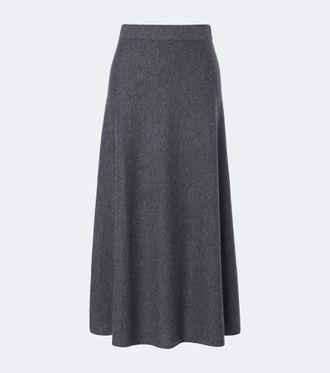 Lisa Yang Gonna midi Torie in cashmere