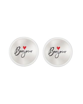 Rosanna Tabletop Set Of 2 Love Bowl Dipping Dishes