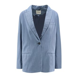 Closed Dames, Jassen, Blauw, Maat: XS Wol