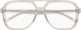 Saint Laurent SL545OPT003 Square Full Rim Eyeglasses - Beige