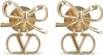 Valentino Garavani Vlogo Signature Metal Earrings