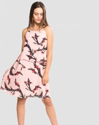 Sams&oslash;e & Sams&oslash;e Samsoe & Womens Petra Dress in Light Pink - Size X-Small