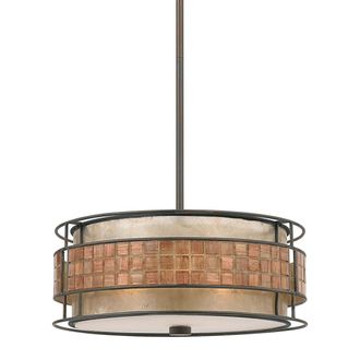 Loops 4 Bulb Ceiling Pendant Light Fitting Renaissance Copper LED E27 60W Bulb