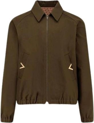 Valentino Hombre, Chaquetas, Verde, Talla: L