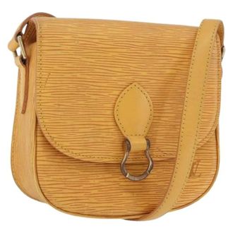 Louis Vuitton Pre-owned Cross Body Bags, female, Yellow, Size: ONE SIZE Pre-owned Vintage Epi Shoulder Bag