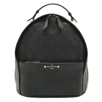 Louis Vuitton Pre-owned Zaino Sorbonne Monogram Empreinte - - Pre-owned - Donna - Nero - ONE SIZE
