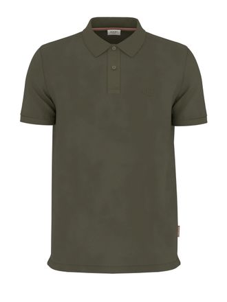 Joop Poloshirt JOOP JEANS Ambrosian, Herren, Gr. XXL, dunkelgr&uuml;n, Piqu&eacute;, Obermaterial: 95% Baumwolle, 5% Elasthan, unifarben, normal, Rippb&uuml;ndchen, Shirts 