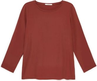 Maliparmi Camisa de Crep&eacute; Fluido - Tops - Mujer - Rojo - 2XL