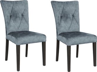 HOME AFFAIRE 4-Fussstuhl »Diamond« (Set) 2 Stk.Sitz und Ruecken gepolstert