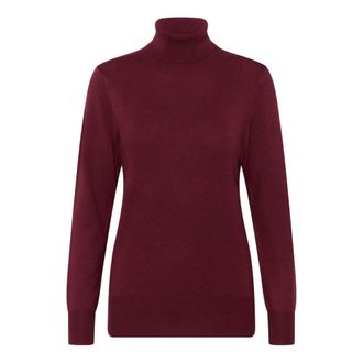 Kaffe Astrid Dolcevita - - Knitwear - Donna - Rosso - XS