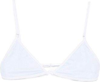 Roberta Einer X Kiss n Thrill Frida Triangle-Cup Bikini Top - Womens - Elastane/Recycled Polyester/Polyester/Spandex/Elastane