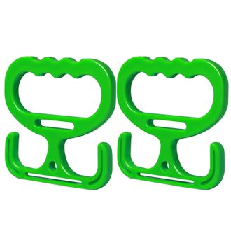 Generic Shopping Bag Carrier Handle, Reusable Load Bearing, 2 Pieces Size, Portable Carrying Gift, for Material, Heavy-Duty Feature Function, Grocery Tote Use