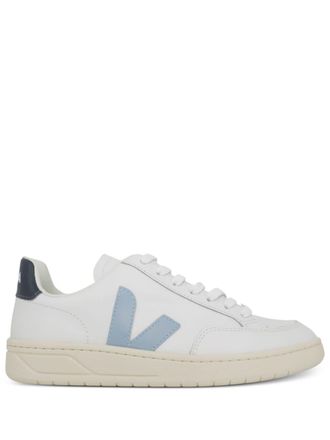 Veja V12 leather sneakers - women - Recycled Rubber/Recycled Polyester/Rubber - 44 - White