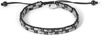 Thompson Hematite Friendship Bracelet in Black at Nordstrom