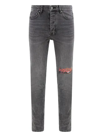 Ksubi Gerafelde jeans - Grijs