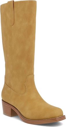 Mia Womens Duston Dusty Boot In Banana
