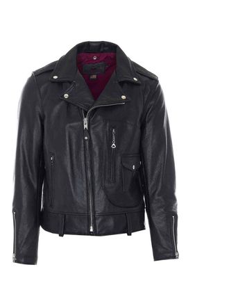 Schott NYC Black Leather Jacket