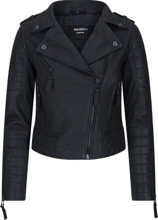 TruClothing Cross Zip Motorcycle Brando LeatherJacket