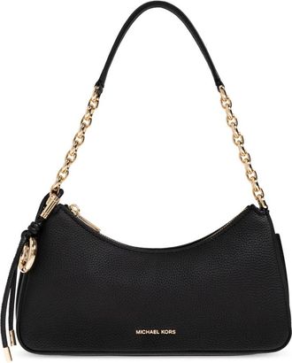 Michael Kors Nolita Schoudertas - Dames - Schoudertassen - Zwart - ONE Size - Katoen - Tassen
