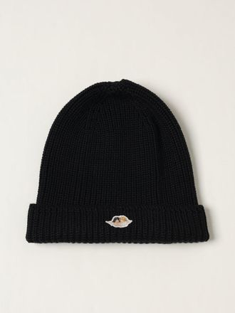 Fiorucci Cappello a berretto in lana merino con logo Fiorucci