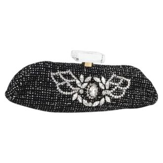 Chanel Pre-owned Wool chanel-bags - Dames - Pre-owned - Zwart - Maat: ONE Size Wol