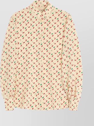 Valentino Garavani printed cherry knee length and midi tops